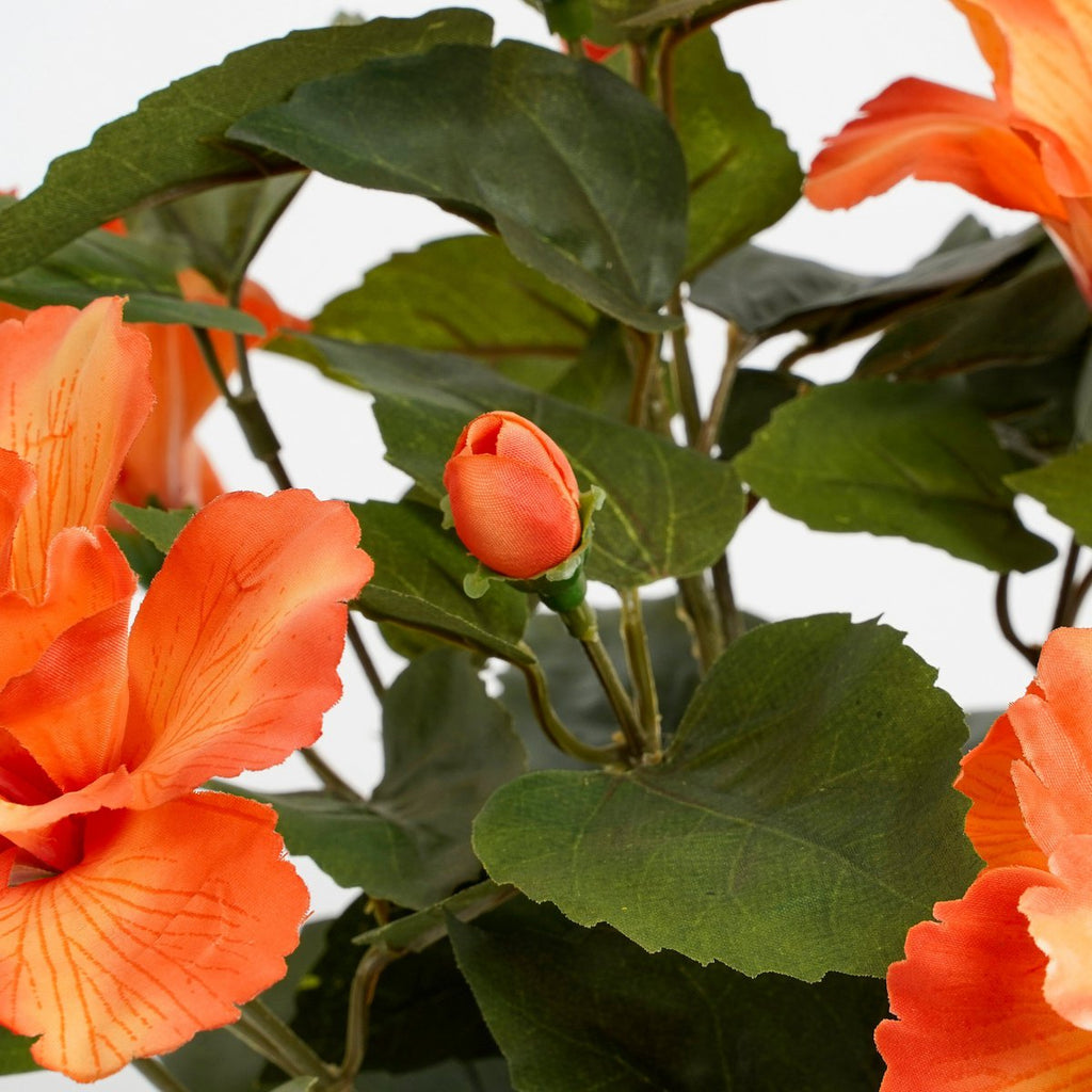 Kunstplant Hibiscus Oranje