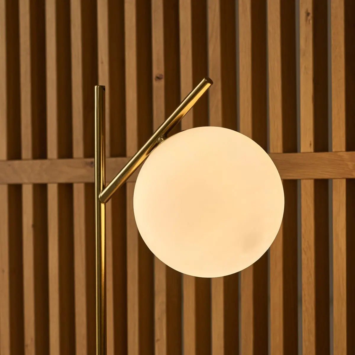 Madison marmeren lamp | Lamp van matglas en lamp met snoer