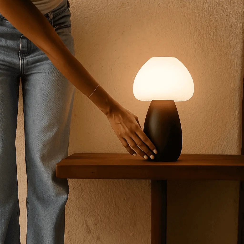 Beer Donkerbruin Oplaadbare Lamp | Draadloos, dimbaar en batterijduur tot 100 uur