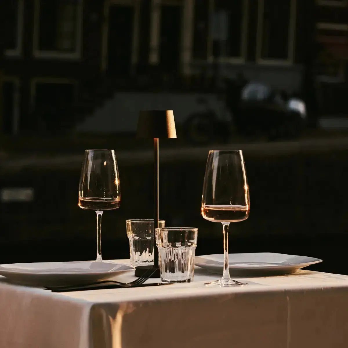 Vondel Mini Mokka Bruin Snoerloze Lamp | Dimbaar en perfect voor horeca