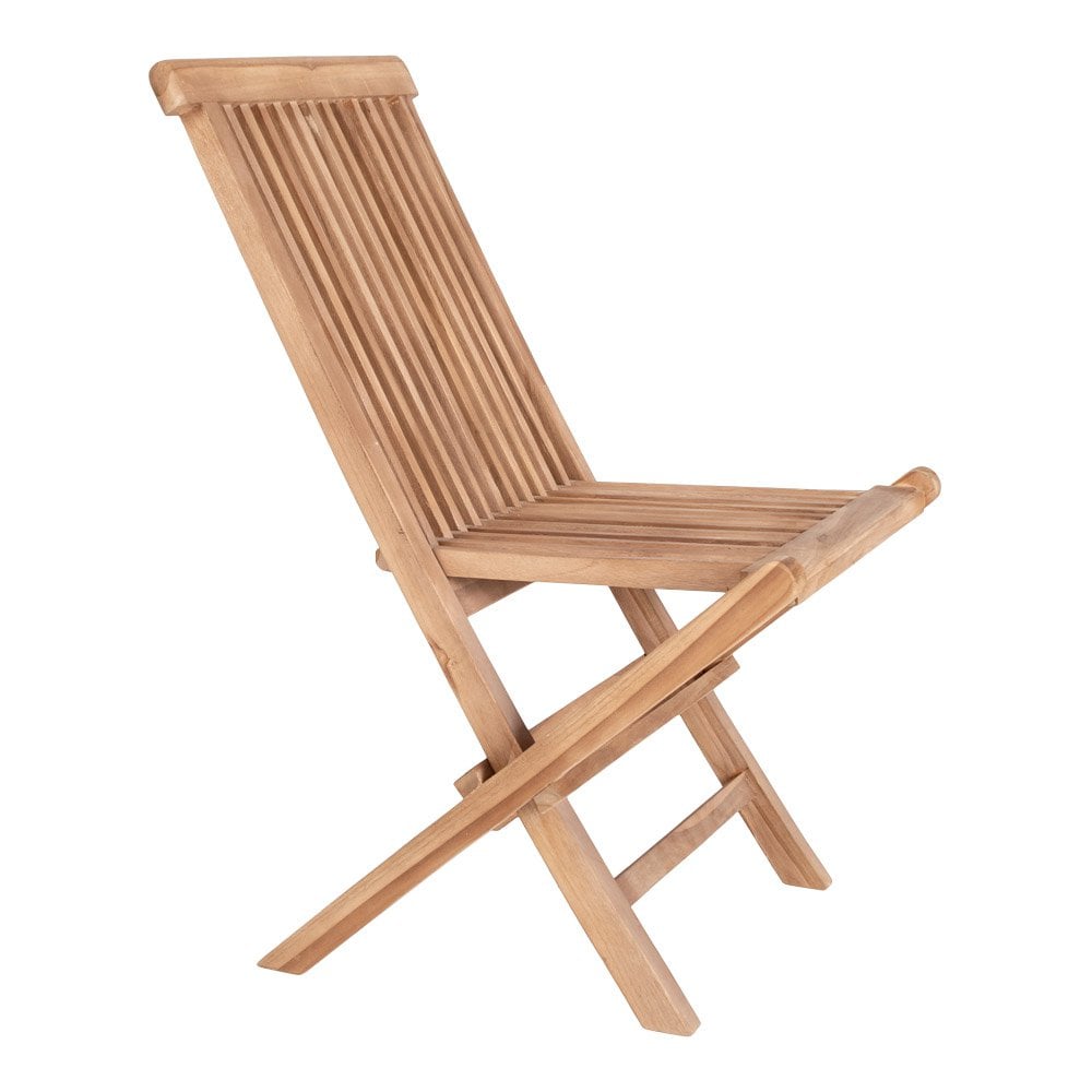 Toledo Eetkamerstoel - Natuurlijk, Teak, 62x46x89 cm - Set van 2