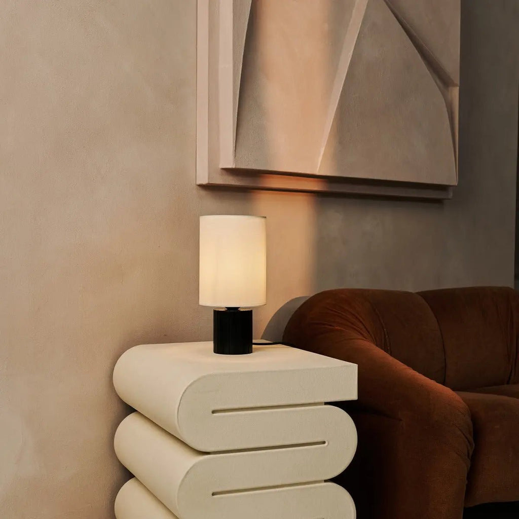 Kiko Zwarte Tafellamp | Gezellige bureaulamp met E27 fitting