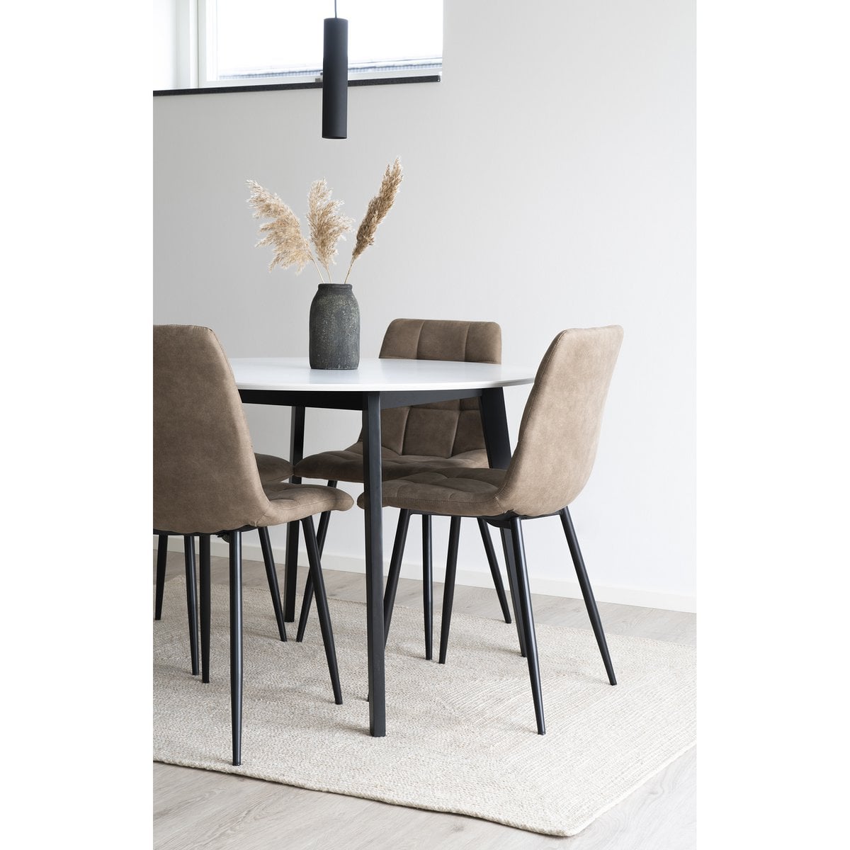 Menorca Vloerkleed - Zand, 100% gerecycled PET, 140x200 cm