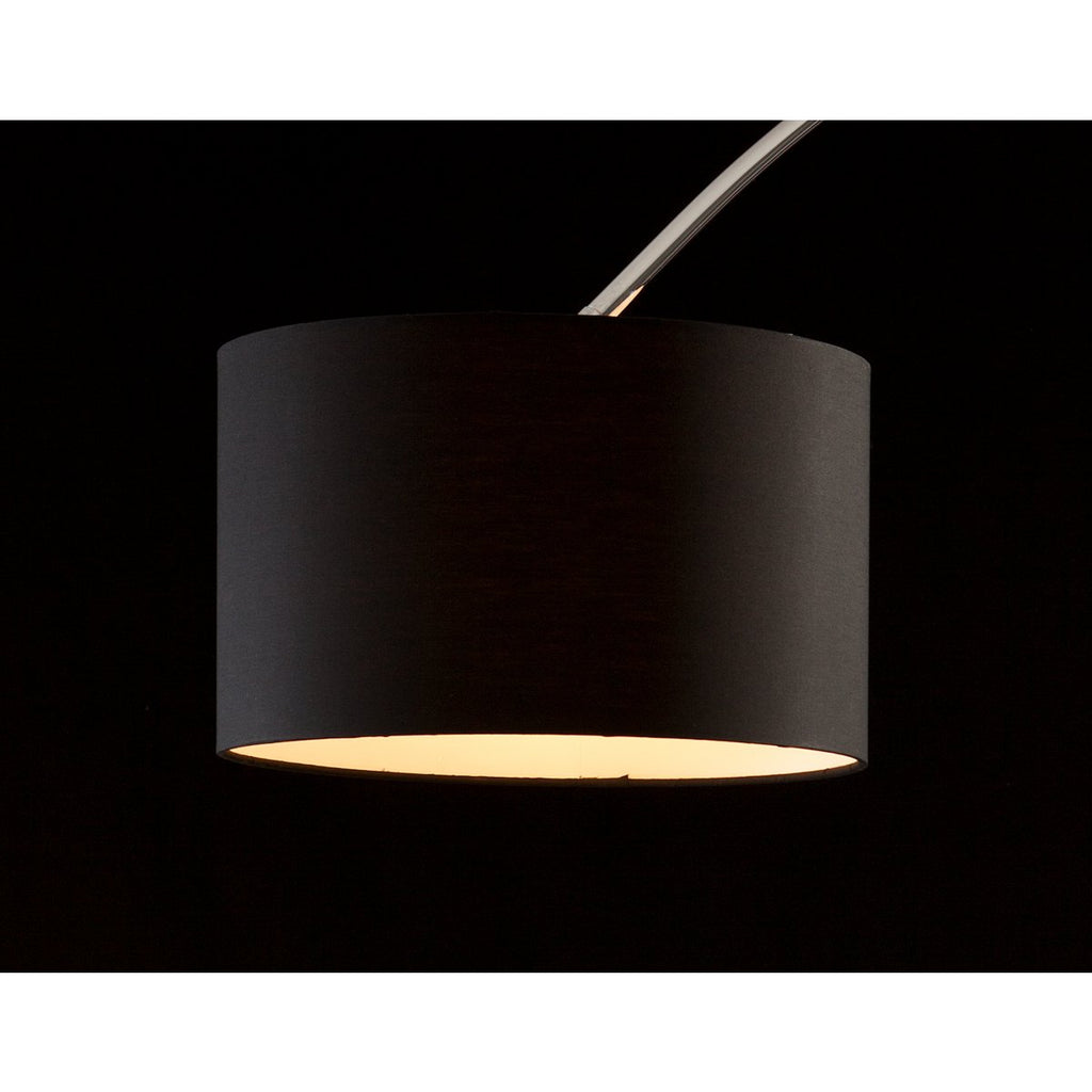 Booglamp 210 cm zwart