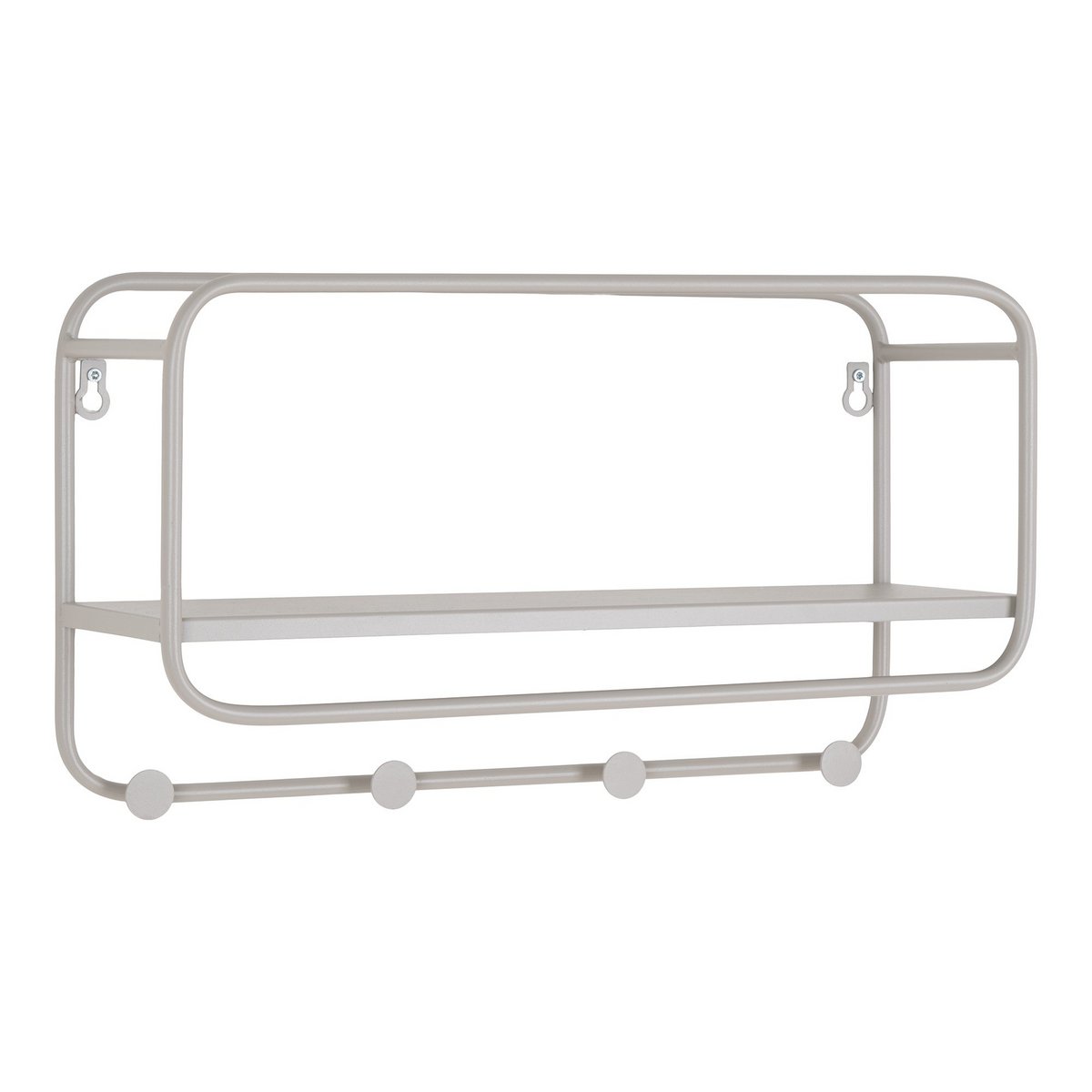 Feira Hoedenplank - Cool Grey, Staal, 45x15x25 cm
