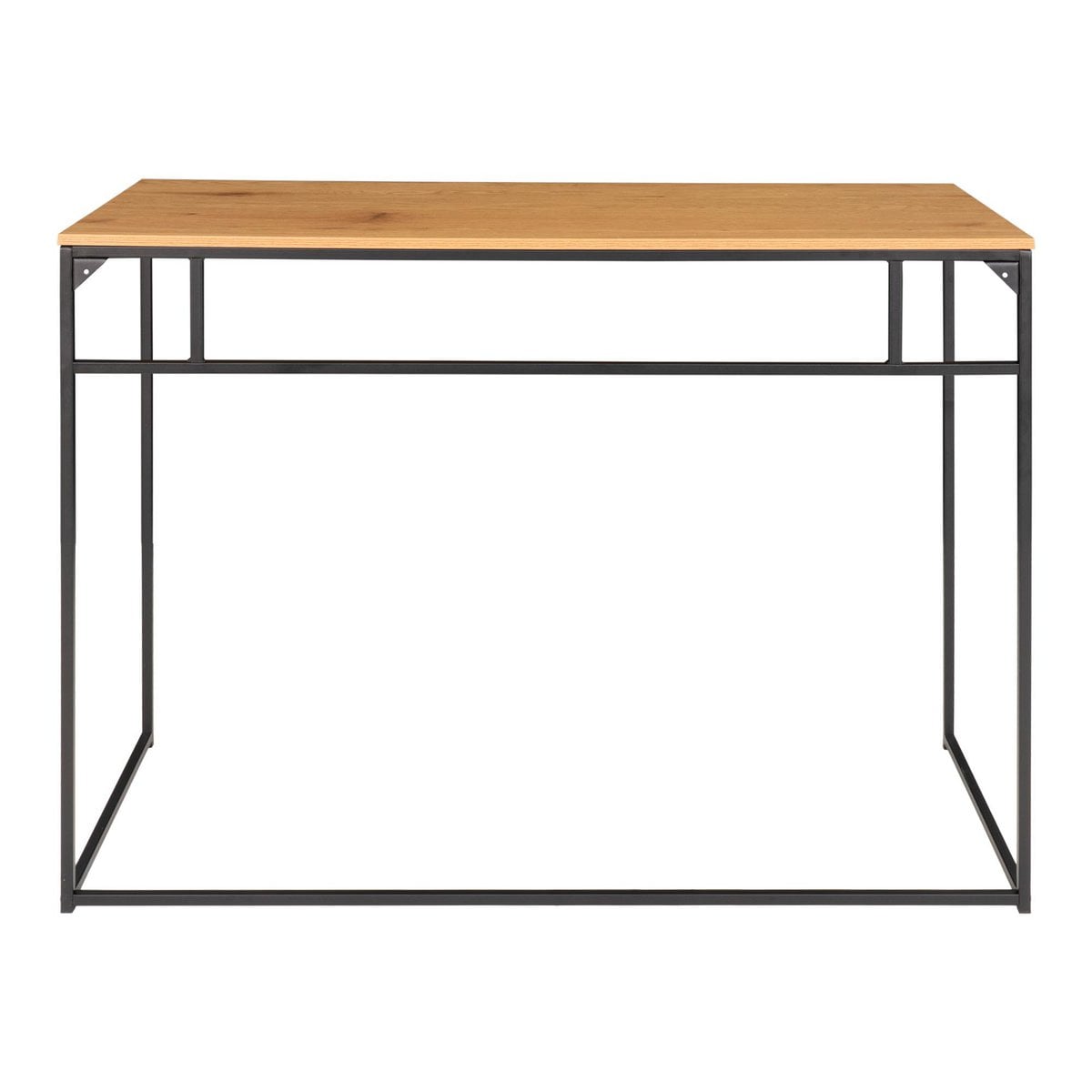 Vita Bureau - eikenlook, zwart, 100x45x75cm