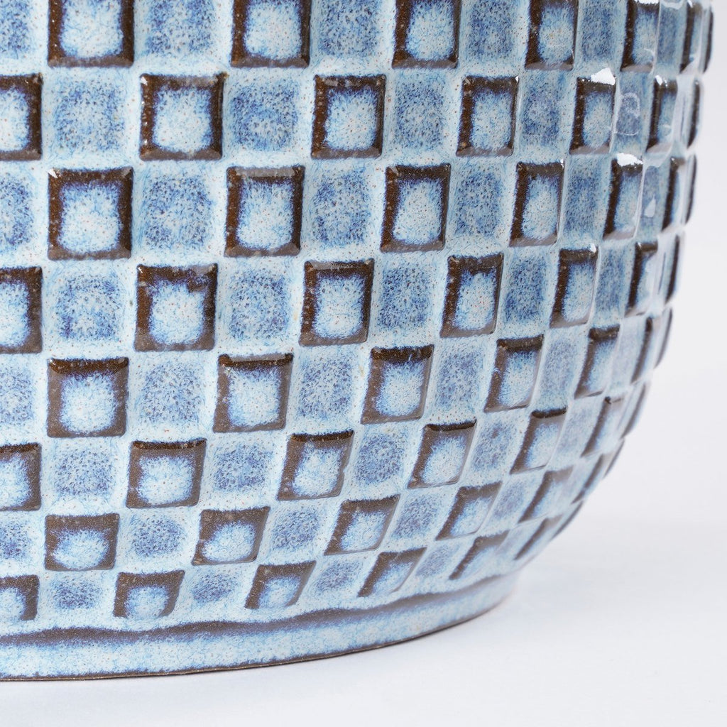 Bloempot binnen Daan Blauw