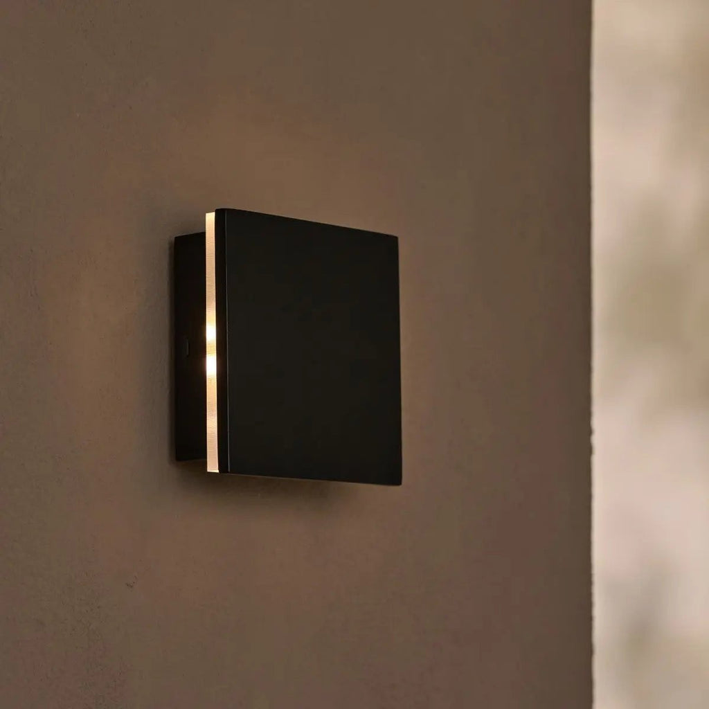 Lane Zwart Snoerloze Wandlamp | Oplaadbaar en dimbaar ontwerp