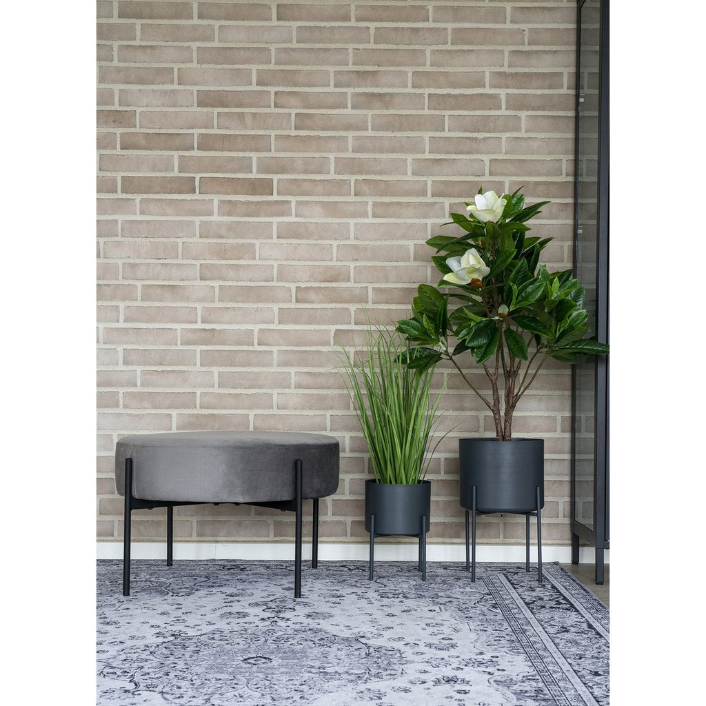 Havana Vloerkleed - Zwart/Wit, Chenille Polyester, 160x230 cm