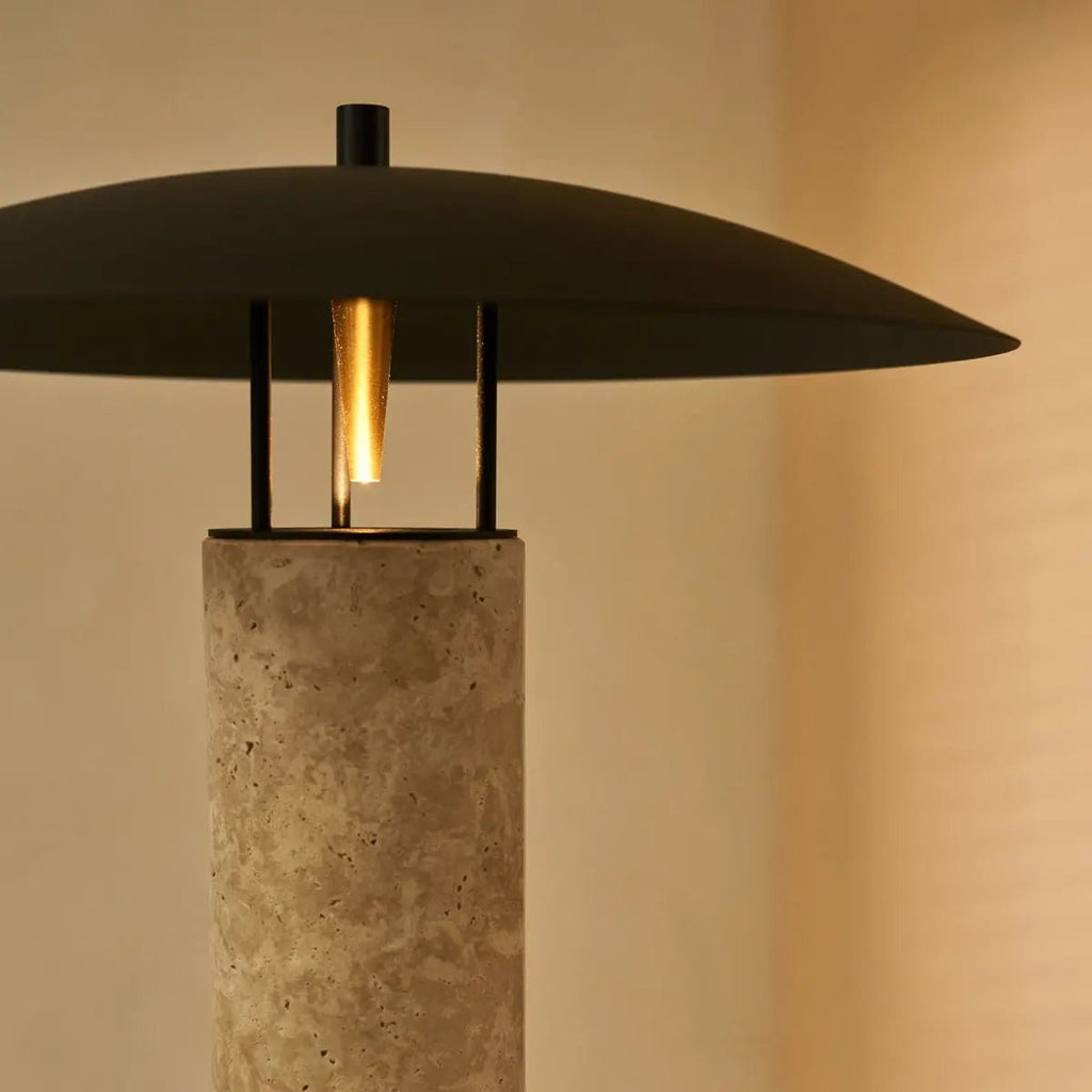 Nicolaas Travertijnlamp | Elegant en tijdloos ontwerp