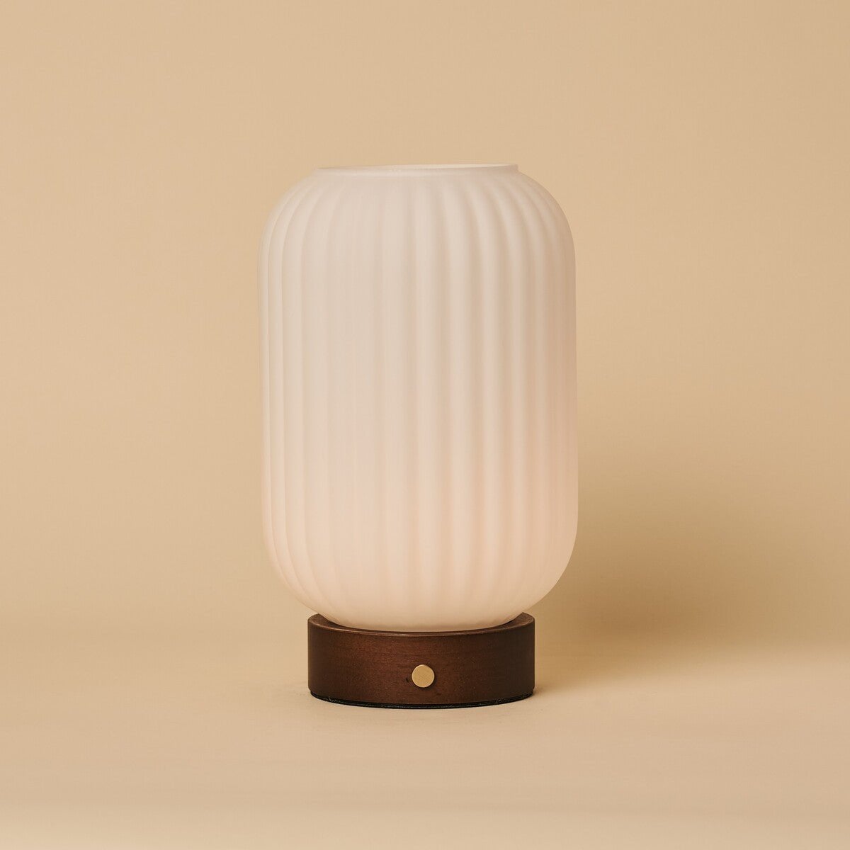 Lilly Donkerbruin Unieke Oplaadbare Lamp | 3 lichtmodi, dimbaar en batterijduur van 100 uur