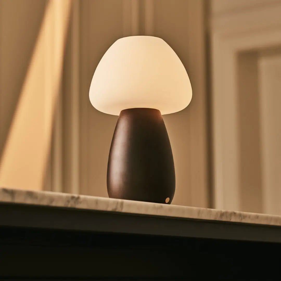 Beer Donkerbruin Oplaadbare Lamp | Draadloos, dimbaar en batterijduur tot 100 uur