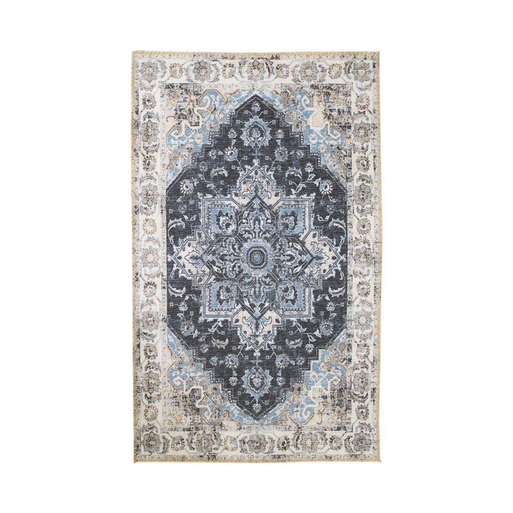 Havana Vloerkleed - Blauw, Chenille Polyester, 160x230cm