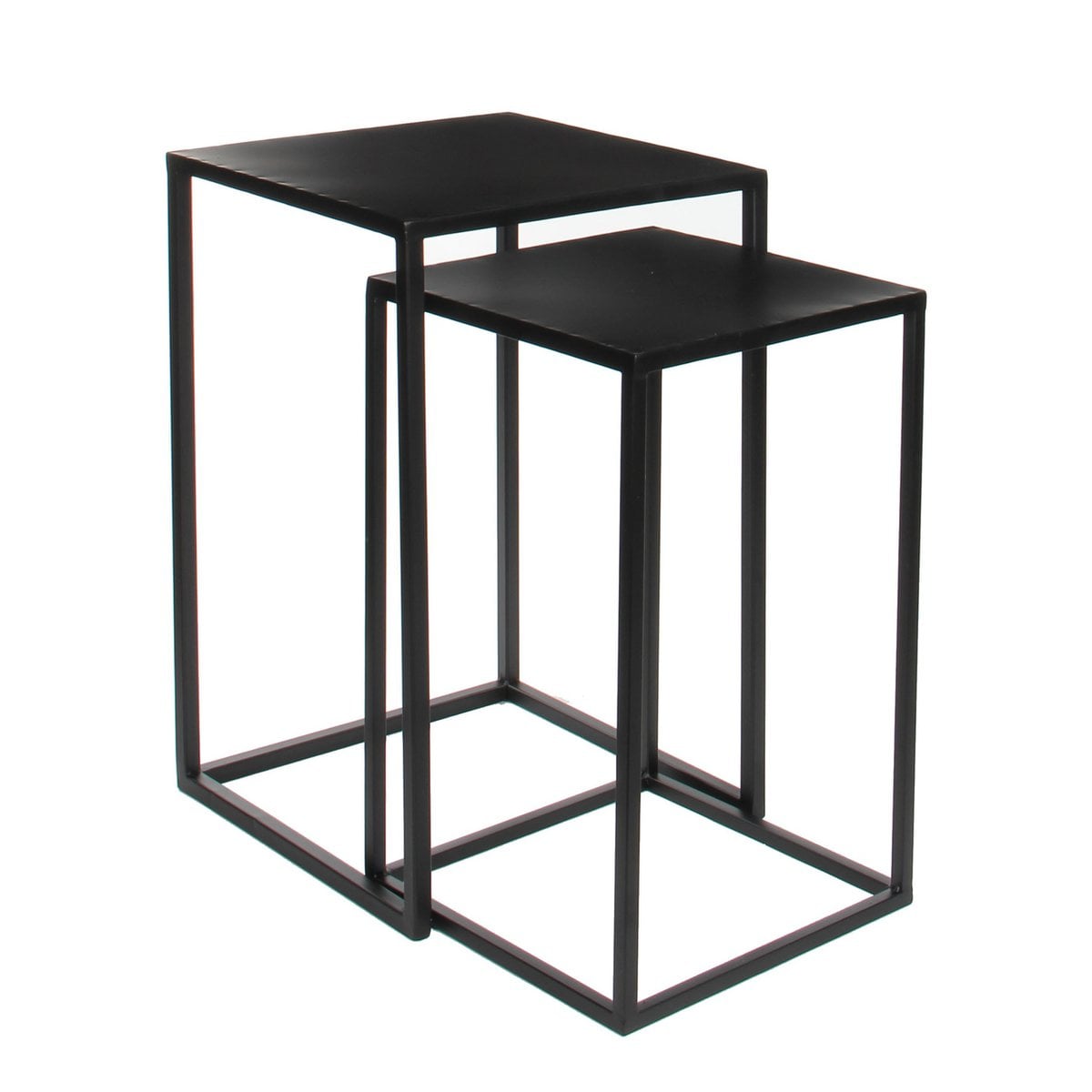 Bijzettafel set Goa Zwart