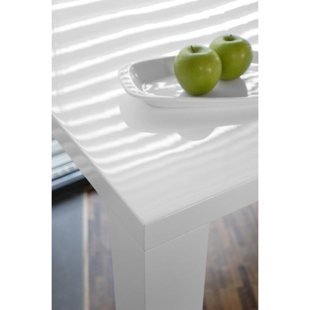Eettafel 140x90x76 cm wit
