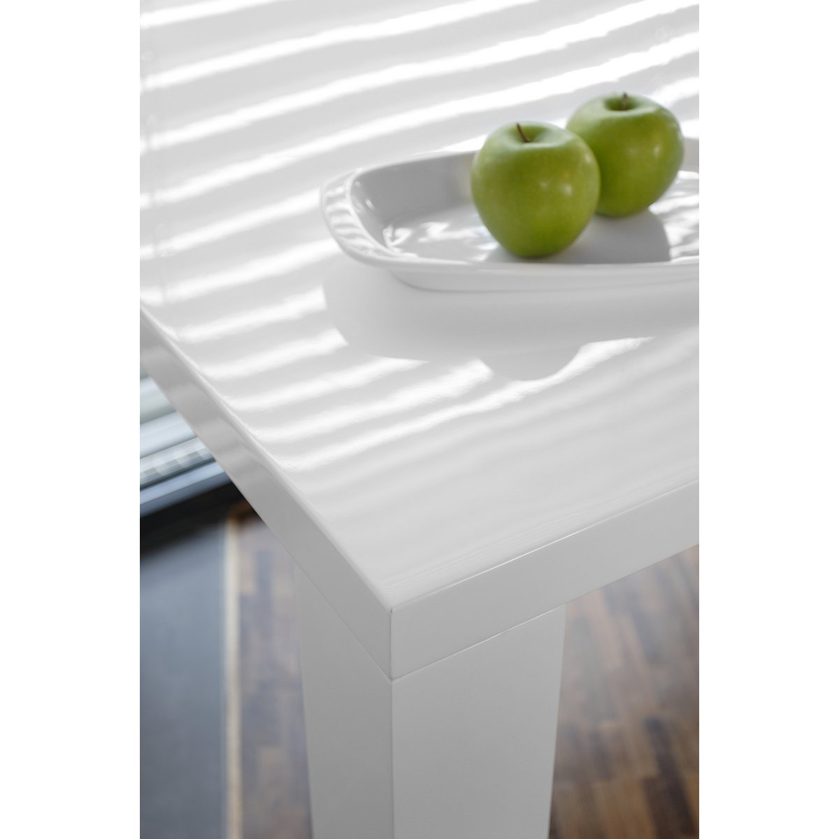 Eettafel 140x90x76 cm wit