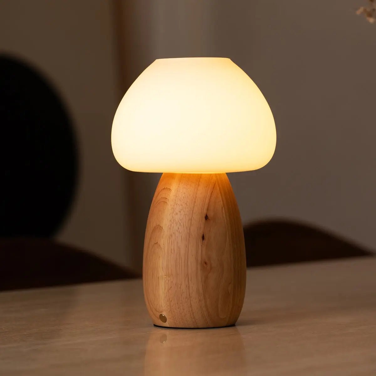 Beer Lichtbruin Oplaadbare Lamp | Draadloos, dimbaar en batterijduur tot 100 uur