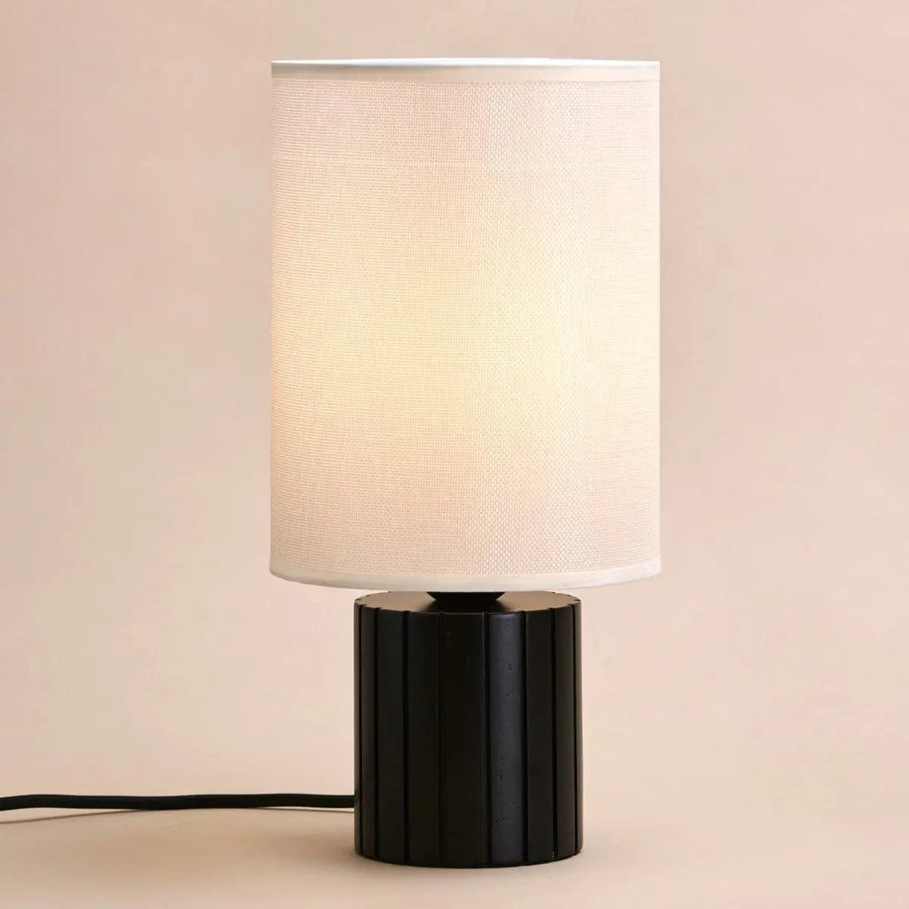 Kiko Zwarte Tafellamp | Gezellige bureaulamp met E27 fitting