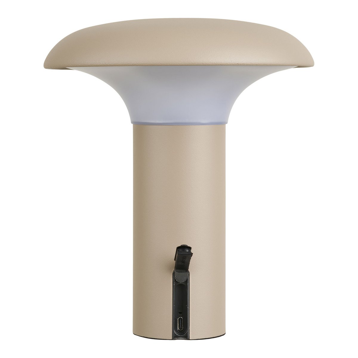 Ramsey LED-lamp, oplaadbaar, beige