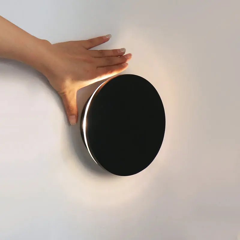 Lou Zwarte Draadloze Wandlamp | Oplaadbaar en dimbaar met aanraakbediening – 2700K warm licht