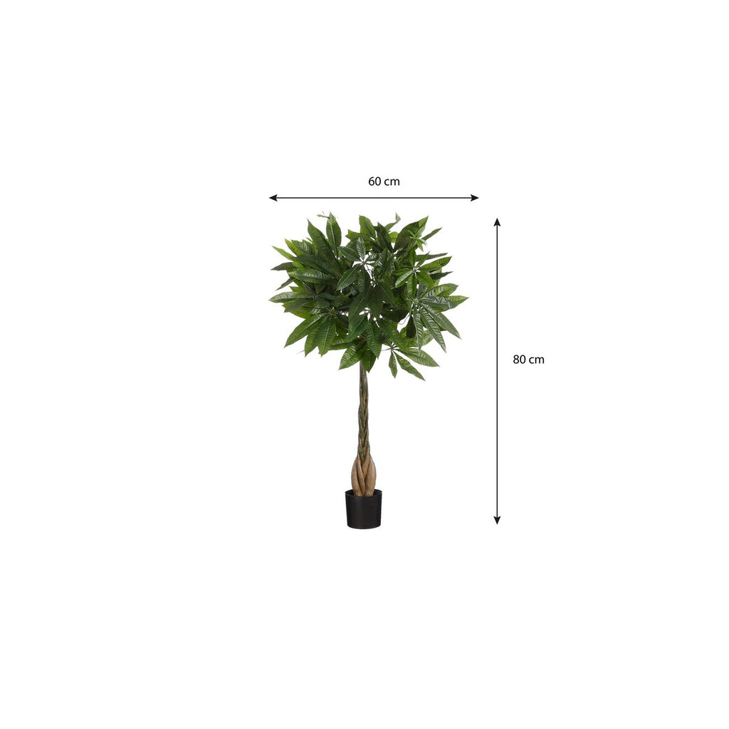 Kunstplant Pachira Groen
