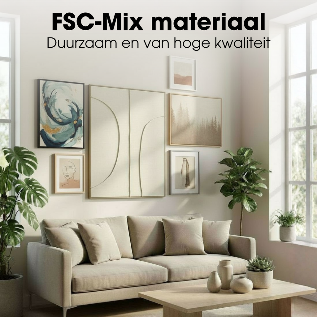 Wanddecoratie  Beige