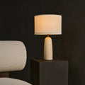 Charlotte Marmeren Lamp | Katoenen kap en elegante verlichting