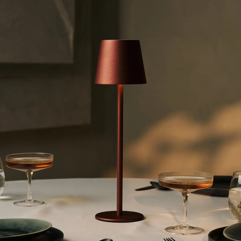 Jasper Brons Draadloze Lamp met Batterij | Dimbaar en 3 lichtniveaus
