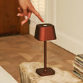 Ava Bronzen Oplaadbare Tafellamp | Stijlvol, draadloos en dimbaar