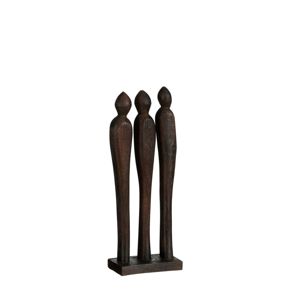 Decoratief beeld Pegara Bruin