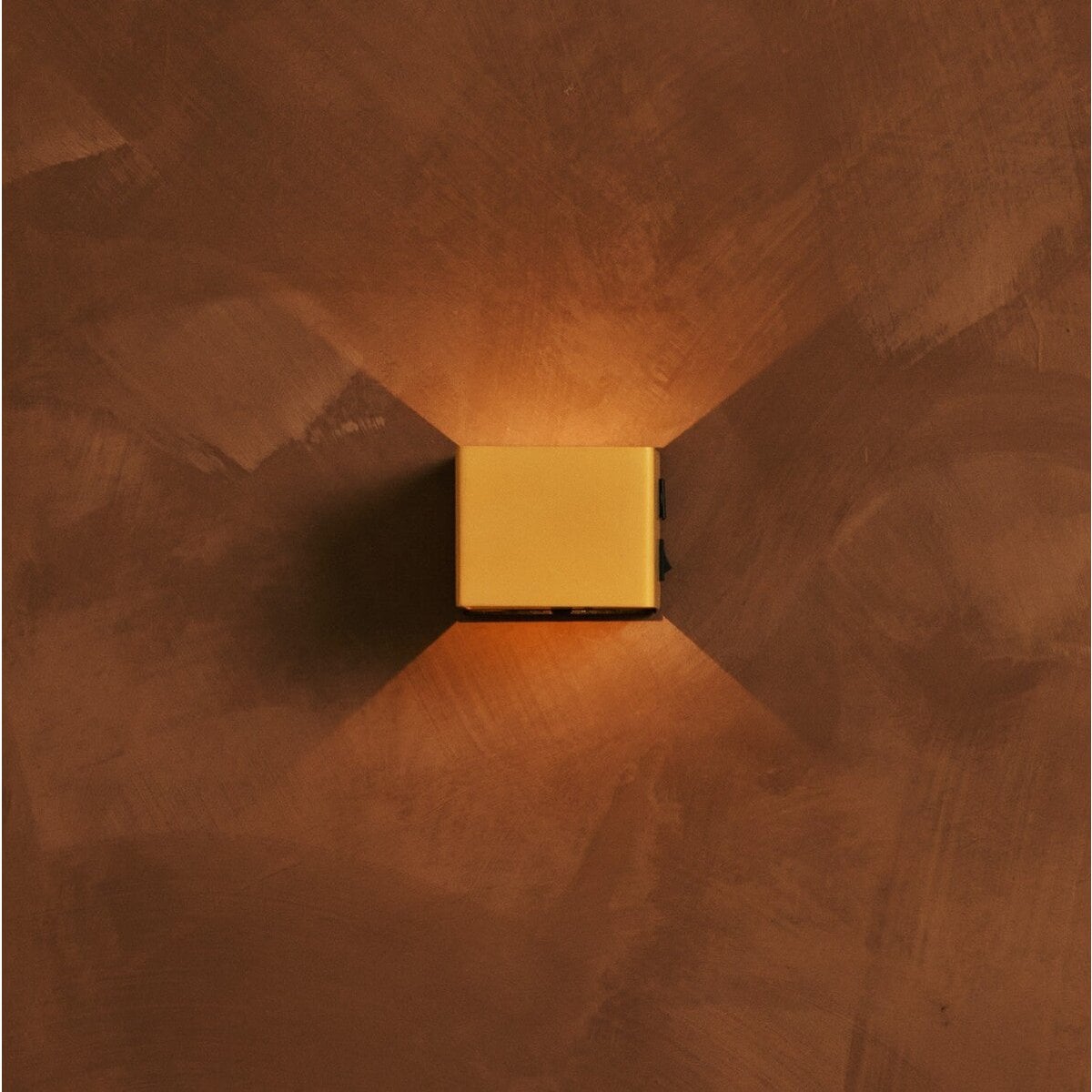 Tess Ocher Yellow Rechargeable Wall Lamp | Motion sensor, 20 Light Modes & Remote Control