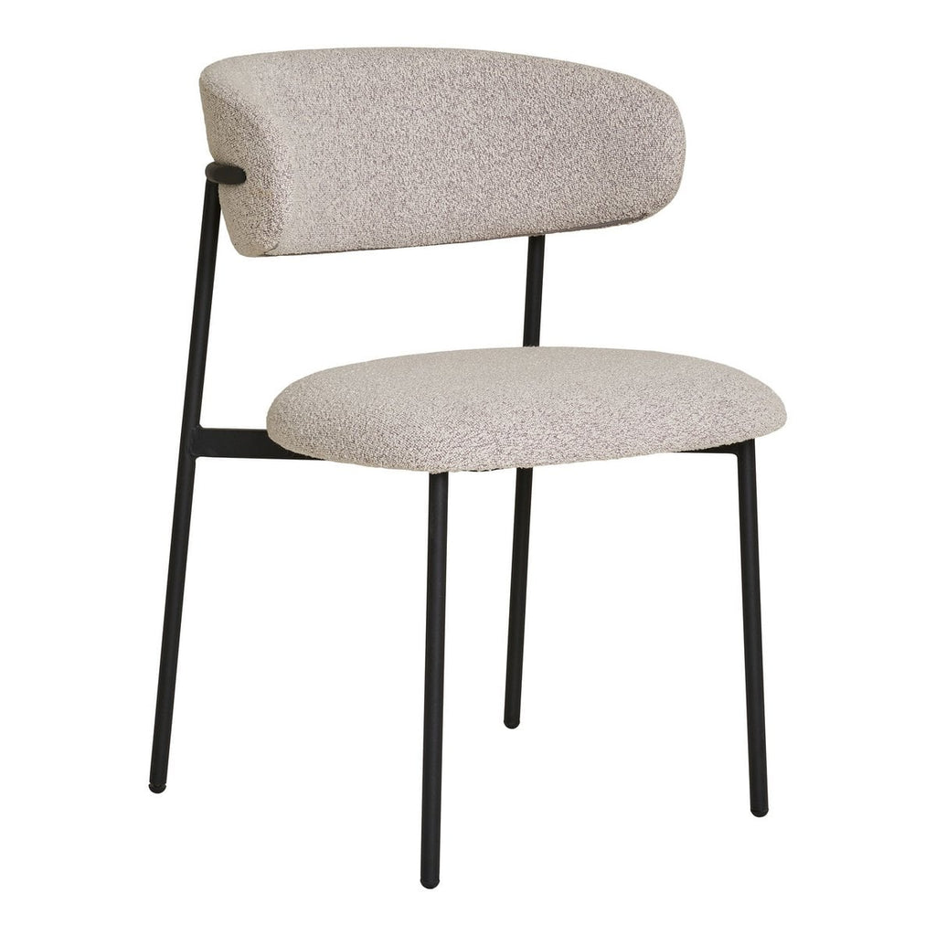 Mira Eetkamerstoel - Zand, 59x55x79,5cm - Set van 2
