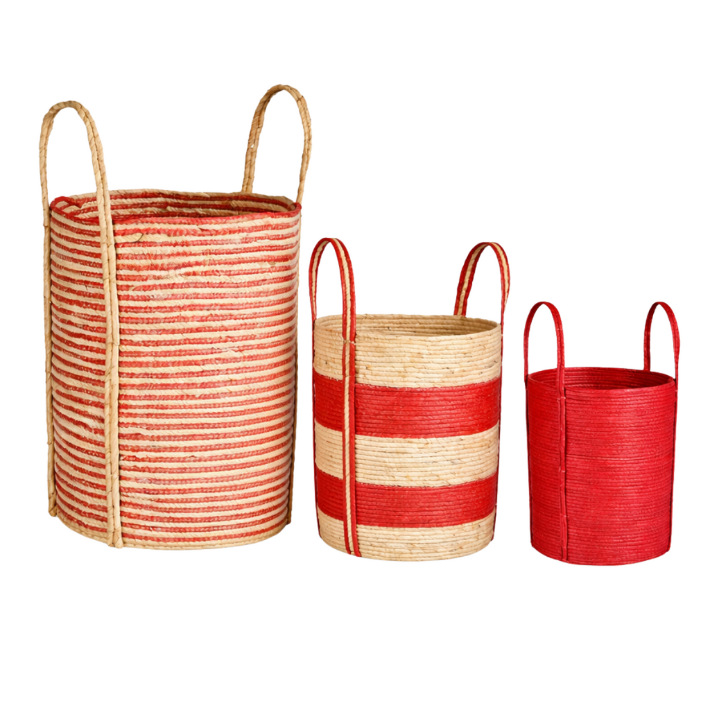 Plantenmandset Rood