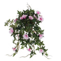 Kunst hangplant  Roze