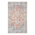 Havana Deurmat - Blauw/Oranje, Chenille Polyester, 50x80cm