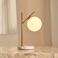 Madison marmeren lamp | Lamp van matglas en lamp met snoer