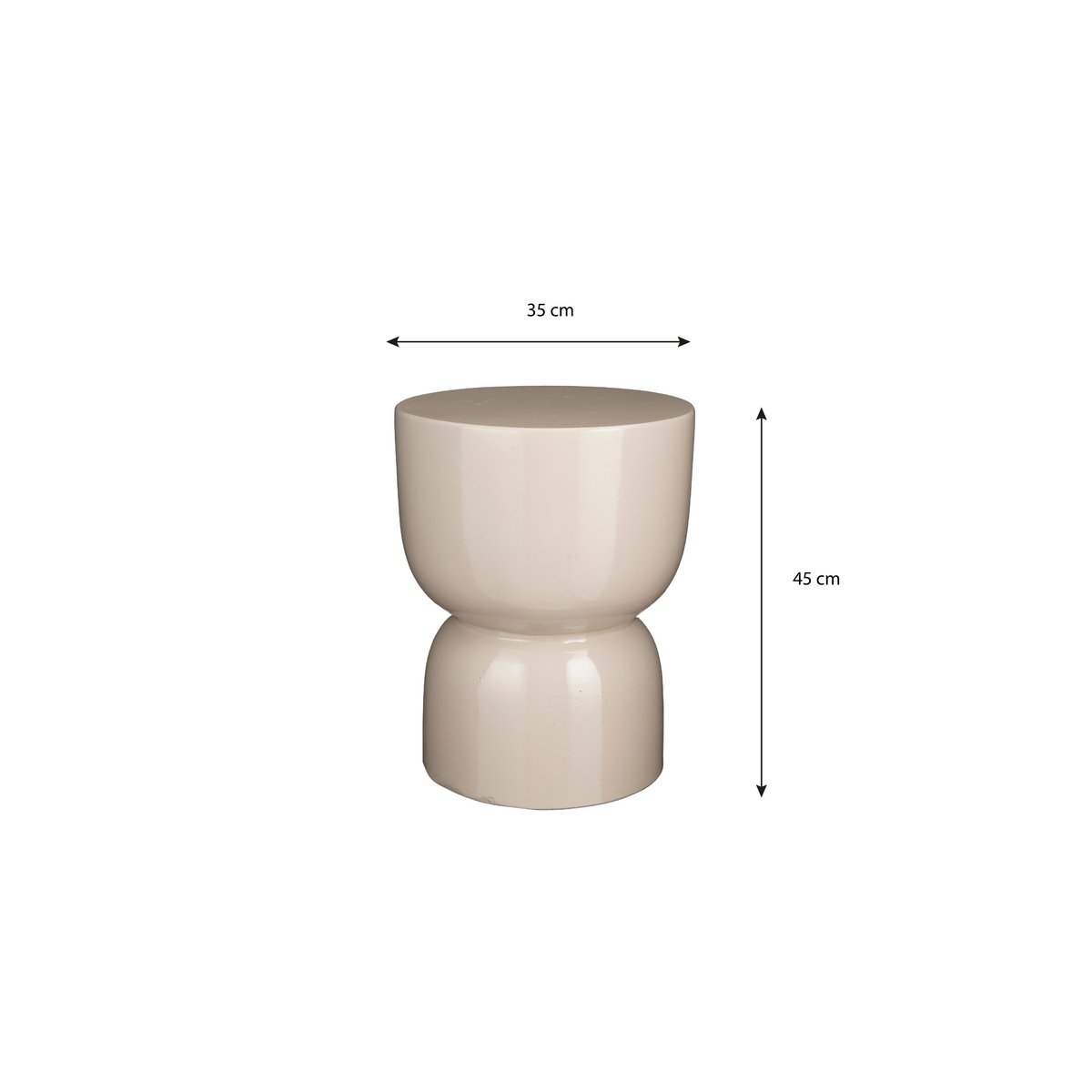 Bijzettafel Stage Beige
