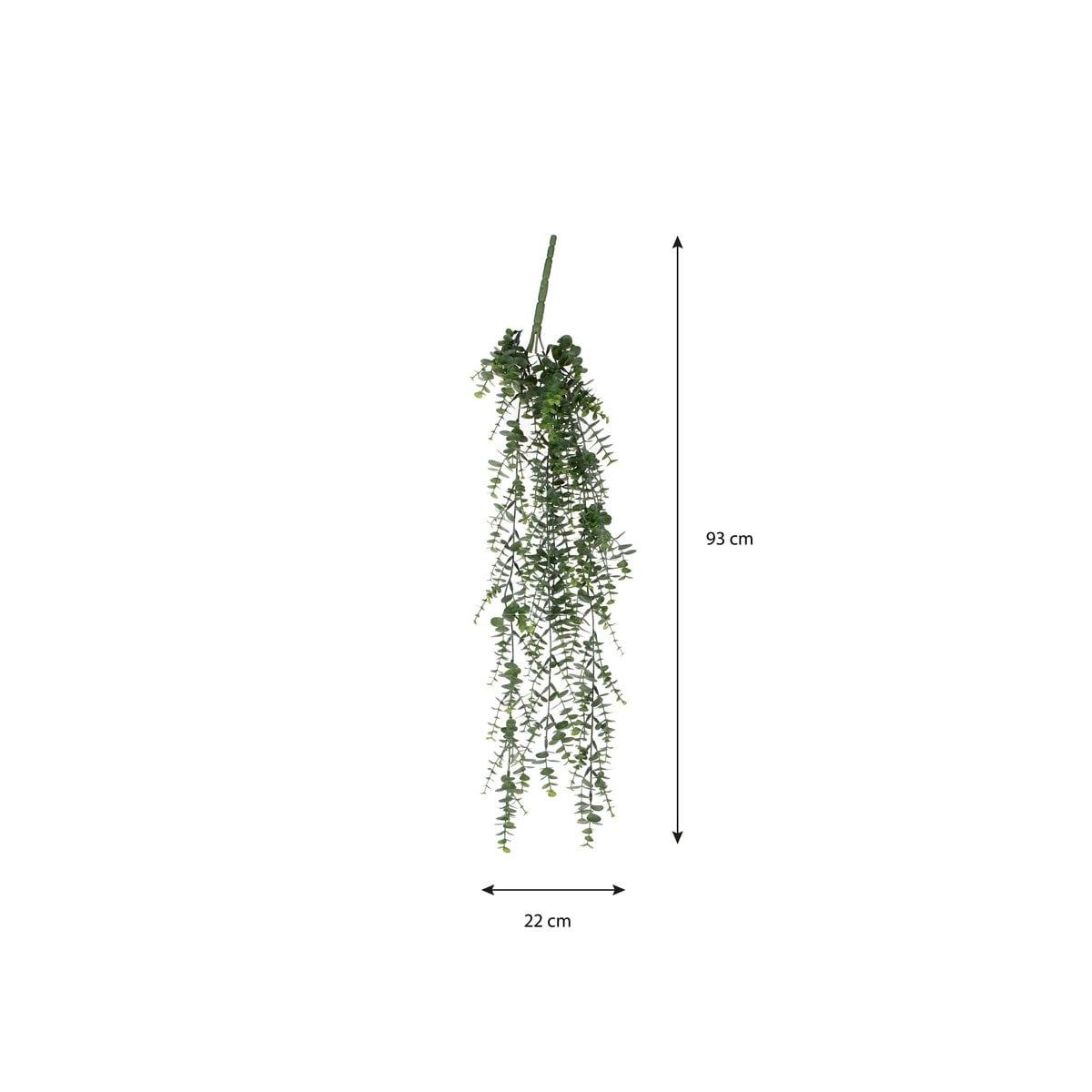 Kunst hangplant  Groen