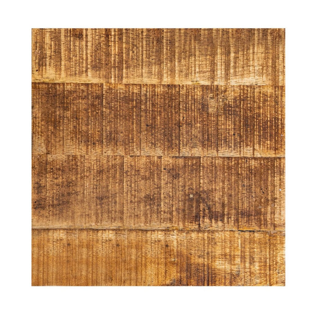 Bloemzuil 27x27 H50 of 73cm bloemenkruk hout plantenstandaard bijzettafel vierkant mangohout