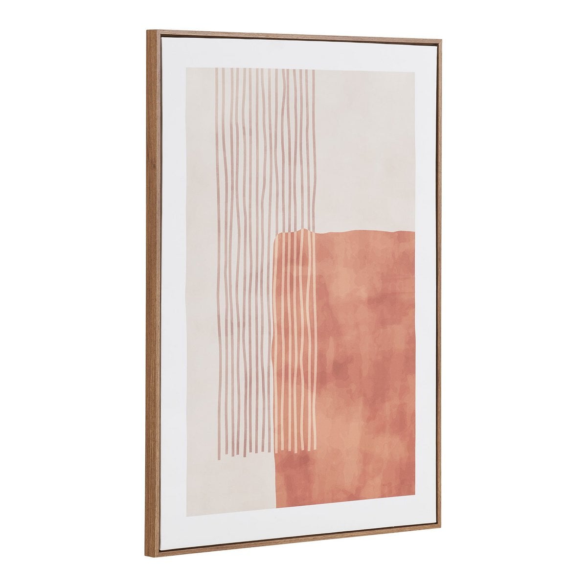 Mina Canvasprint, canvas, beige/bruin, No.1, 50x70 cm