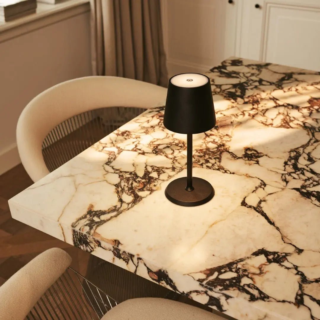James Black Oplaadbare Tafellamp | Draadloos, dimbaar en elegant