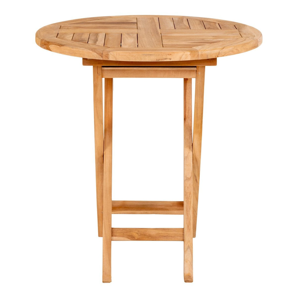 Oviedo Bijzettafel - Natuurlijk, Teak, Ø70x75 cm