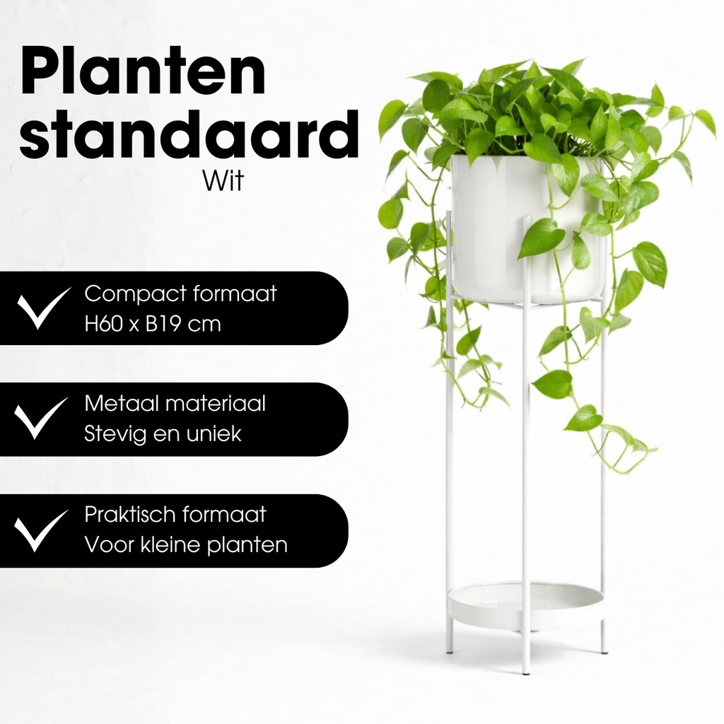 Bloempot binnen Colyn Wit