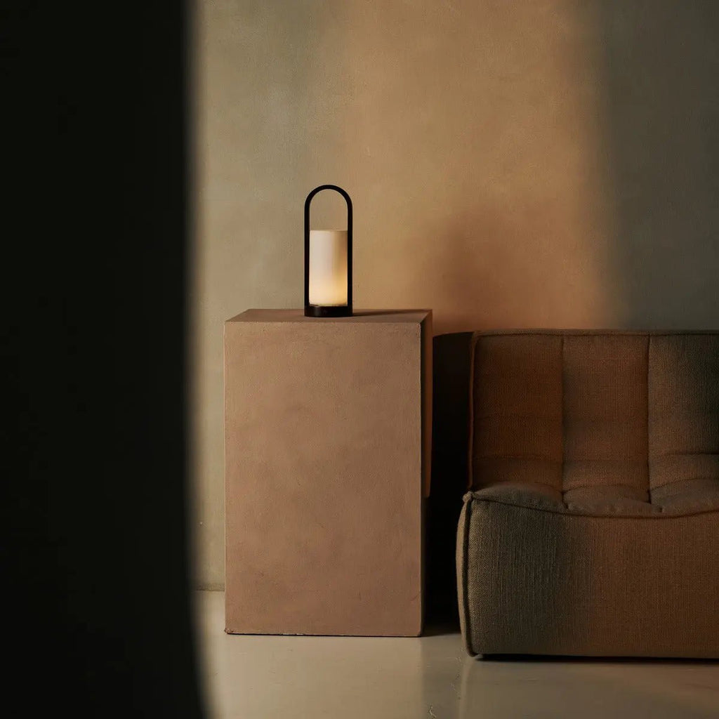 Evie Donkerbruine Oplaadbare Houten Tafellamp | Dimbaar, draadloos en 3 lichtmodi