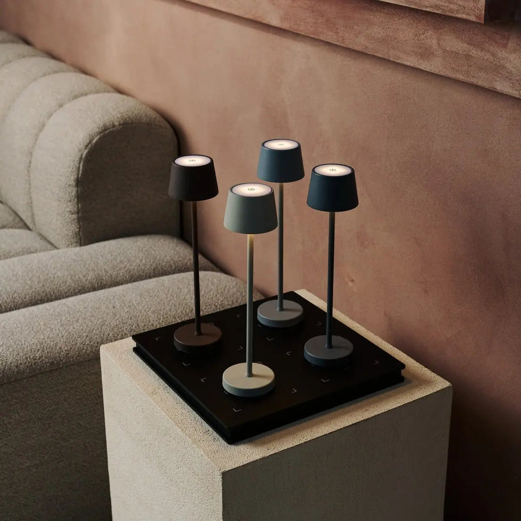 Vondel Mini Mouse Grijs Snoerloze Lamp | Dimbaar en perfect voor horeca