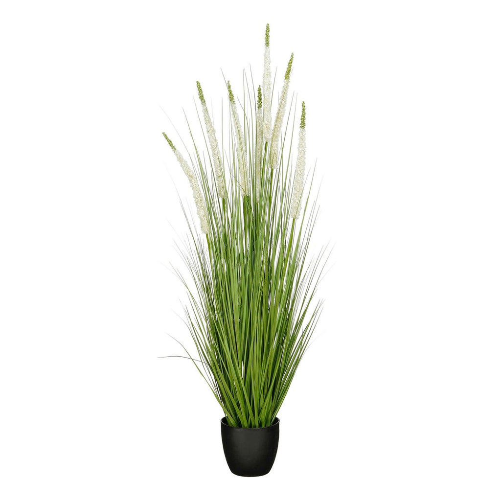 Kunstplant Siergras Wit
