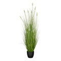 Kunstplant Siergras Wit