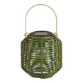 Crewe Lantern, oplaadbaar met geïntegreerd zonnepaneel, groen
