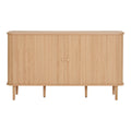 Nikko Side Board - Natural, MDF/Pine, 140x40x79 cm