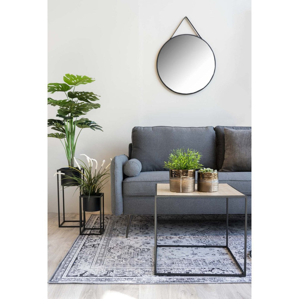 Marla Bloempotten - Zwart, Staal - Set van 2